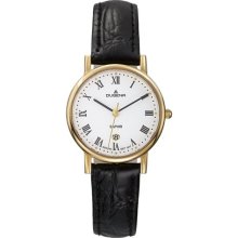 Dugena Classic Ladies Watch Quartz Watch With Leather Strap 4460366