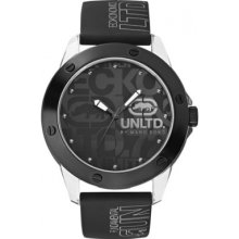 E09520G3 UNLTD by Marc Ecko Mens The Tran Black Watch