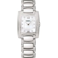 Ebel Women's Brasilia Mini White Mother Of Pearl Dial Watch 1290083