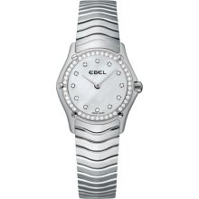 Ebel Women's Classic Lady White Mother Of Pearl Dial Watch 1215927