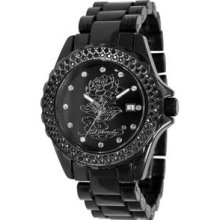 Ed Hardy Watches DU-LO Womens Dulcet Lotus Watch