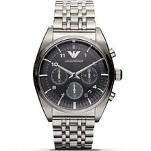 Emporio Armani 316 Stainless Steel Textured Dial Bracelet Watch, 42.5m