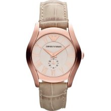 Emporio Armani Designer Women's Watches, Rose Gold Plated Stainless Steel Women's Watch