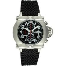 Equipe Rollbar Men's Watch with Silver Case and Black Dial