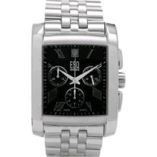 ESQ 07301291 Mens Stainless Steel Stratus Chronograph White Dial Watch