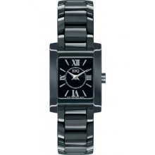 ESQ Venture Black Dial Black Ceramic Ladies Watch 07101386