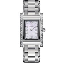 Fendi 'Loop - Small' Diamond Bracelet Watch