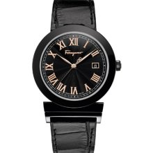 Ferragamo F71LBQ6809 S009 Watch Grande Maison Mens - Black Dial