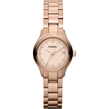 Fossil Archival Mini Rose Gold-Tone Women's Watch ES3167