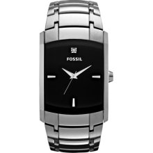 Fossil Dress Three Hand Stainless Steel Watch