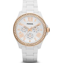 FOSSIL FOSSIL Cecile Multifunction Resin Watch - White with Rose