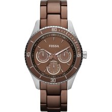 Fossil Stella Aluminum Multifunction Women's Watch ES3033