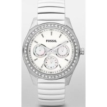 Fossil Stella White Expansion Ladies Watch ES2953