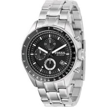 Fossil Watch CH2600 Decker Black Chronograph