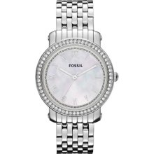 Fossil Women's Emma ES3112 Silver Stainless-Steel Quartz Watch with