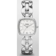 Fossil Women's ES3015 Silver Stainless-Steel Analog Quartz Watch with