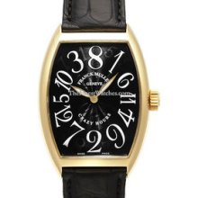 Franck Muller Cintree Curvex Crazy Hours 7851CH Yellow Gold Watch