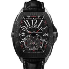 Franck Muller Conquistador GPG Tourbillon 9900TGPG Titanium Watch