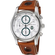 Frederique Constant Men's FC-392HSDG6B6 Healey automatic Silver Chronograph Dial Watch