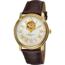 Frederique Constant Men's 'Persuasion Heart Beat' Goldplated Watc ...