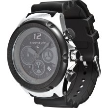 Freestyle Hammerhead Chrono XL Watch - Black / Black