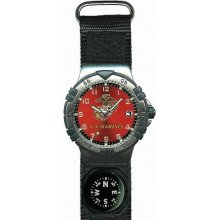 Frontier Watches Marines Velcro Strap Watch with Compass