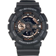 G-SHOCK MENS MILITARY GA 110 WATCH Black Accessories / Watches 0