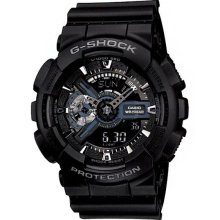 GA-110-1B GA110 Casio G-Shock Alarm World Time Analog Digital Watch