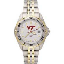 Gents NCAA Virginia Tech University Hokies Watch In Stainless Steel