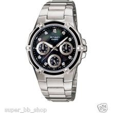 Genuine Casio Watch Sheen 3 Hands Hour, Minute, Second Shn-3015dp-1a