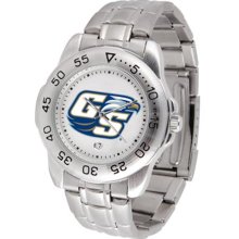 Georgia Southern Eagles GSU Mens Sports Steel Watch