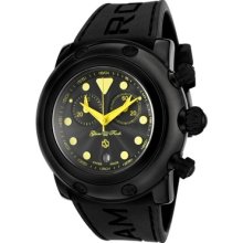 Glam Rock Women's Crazy Sexy Cool Chronograph Guilloche Round Watch