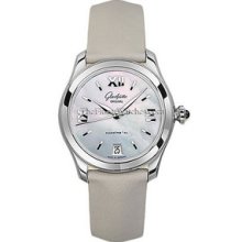 Glashutte Lady Serenade Steel Watch 39-22-08-02-04