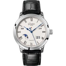 Glashutte Original Senator Perpetual Calendar SS White Dial