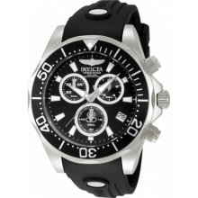 Grand Diver Pro Diver Stainless Steel Case Black Dial Rubber Strap