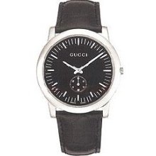 Gucci 5600 Series Black Dial Mens Watch YA056305
