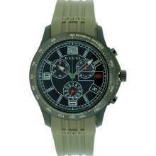 Gucci Rubber Chronograph Mens Watch YA126207