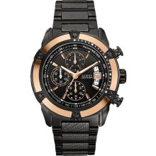 GUESS Chronograph High Gear Sport Black Ion Mens Watch U22503G1