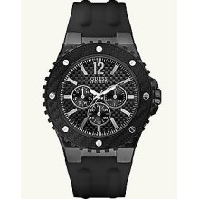 Guess Mens Sports Silicone Band Multi-function U12654g1 Watch