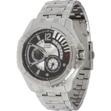 Guess Men's U20003g1 St.steel Special Edition Dynamic Sport Automatic Wr.watch