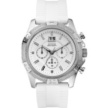 GUESS Sport Chronograph Silicone Mens Watch U16530G1