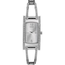 Guess Starbust Stone Set Dial Stainless Steet Bracelet Ladies Watch I85504l1