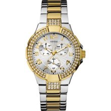 Guess Two-tone Stainless Steel Ladies Watch U14007l1