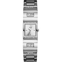 Guess Watch Stainless Steel Slide With Crystal