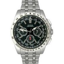 Guess WaterPro Metal Chronograph Black Dial Men's watch #U15065G1