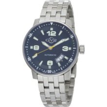 Gv2 By Gevril Men's 4001b Stadium Automatic Stainless Steel Bracelet Watch