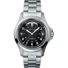 Hamilton Men's H64455133 Khaki King Ii Black Dial Watch $ 595
