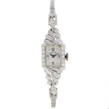 Hamilton Platinum Original Diamonds Hand-winding Women's Watch