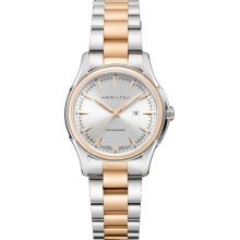 Hamilton Watch Lady Jazzmaster Viewmatic Automatic Rose Gold Two Tone H32305191