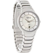 Hamlin Ultra Thin Ladies Silver Dial Stainless Steel Dress Watch HAML0303